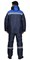 Костюм "СИРИУС-Рост-Норд" куртка, п/к, т-синий с васильковым тк.Оксфорд - фото 61533