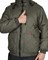 Куртка "СИРИУС-ПРАГА-Люкс" короткая с капюшоном, оливковая - фото 61536