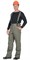 Костюм "СИРИУС-Кобальт" куртка, брюки оливковый с темно-коричневым - фото 61652