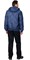 Куртка "СИРИУС-ПРАГА-Люкс" короткая с капюшоном, темно-синяя - фото 61776