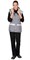 Жилет утепленный "СИРИУС-ЕВРОНИКА" серый с капюшоном с флисовой подкладкой - фото 61896