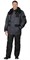 Куртка зимняя 5501 серая с черным - фото 62002