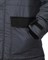 Куртка зимняя 5501 серая с черным - фото 62005