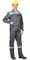 Костюм "СИРИУС-Сити" : куртка .,п/к т.серый со св. серым СОП 50 мм - фото 62216