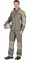 Костюм "СИРИУС-Вест-Ворк" куртка дл., брюки т.оливковый со св.оливковым пл. 275 г/кв.м - фото 62424