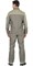 Костюм "СИРИУС-Вест-Ворк" куртка дл., брюки т.оливковый со св.оливковым пл. 275 г/кв.м - фото 62425