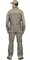 Костюм "СИРИУС-Вест-Ворк" куртка дл, п/к т.оливковый со св.оливковым пл. 275 г/кв.м - фото 62445