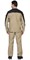 Костюм "СИРИУС-Вест-Ворк" куртка дл, п/к песочный с черным пл. 275 г/кв.м - фото 62477