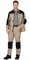 Костюм "СИРИУС-Вест-Ворк" куртка, брюки песочный с черным пл. 275 г/кв.м - фото 62672