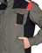 Куртка "СИРИУС-СТАН" оливковая с черным и красным - фото 62741