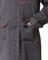 Халат "СИРИУС-Флорида" мужской серый с красным - фото 62765