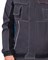 Куртка "СИРИУС-Престиж" кор., т.серая с черным и голубой отделкой - фото 62954
