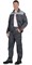 Костюм "СИРИУС-ФАВОРИТ" куртка, брюки т.серый со св.серым - фото 63443