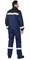 Куртка "СИРИУС-БОСТОН" т.синяя с васильковой и черной отделкой - фото 63517