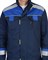 Куртка "СИРИУС-БОСТОН" т.синяя с васильковой и черной отделкой - фото 63520