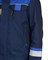 Куртка "СИРИУС-БОСТОН" т.синяя с васильковой и черной отделкой - фото 63521