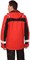 Куртка "СИРИУС-Сидней" красная с черным и СОП - фото 63583