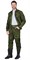 Костюм "СИРИУС-Рысь" куртка, брюки (тк. Рип-стоп 210) КМФ Цифра зеленая - фото 64263