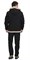 Куртка мужская с капюшоном «СИРИУС-ШТУРМ» демисезонная, черная - фото 64480