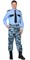 Костюм "СИРИУС-Фрегат" куртка, брюки (тк. Грета 210) КМФ Серый вихрь - фото 64540