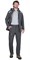 Костюм "СИРИУС-Спейс" куртка, брюки, софтшелл т.серый - фото 65174