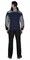 Куртка флисовая "СИРИУС-Техно" с капюшоном т.синияя с серым - фото 65198
