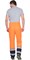 Костюм "Терминал-3-РОСС" куртка, брюки оранжевая с темно-синим - фото 65233