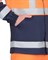 Костюм "Терминал-3-РОСС" куртка, брюки оранжевая с темно-синим - фото 65234