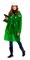 Плащ-дождевик Сириус-Профи на липучке ПВД 45 мкр. пропаянные швы, зеленый - фото 65273