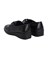 Туфли женские на шнуровке черные иск. кожа - фото 66006