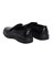 Туфли мужские на резинке  черные иск. кожа - фото 66010