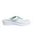 Туфли Сабо "Комфорт" белые с зеленым нат.кожа - фото 66026