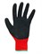 Перчатки Safeprotect НейпЛат (нейлон+латекс, красный с черным) - фото 66090