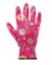 Перчатки Safeprotect САДОВЫЕ (нейлон+прозр.нитрил, розовый) - фото 66142