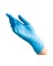 Перчатки одноразовые Benovy нитриловые голубые текст. на пальцах (50 пар) - фото 66167