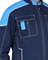 Куртка "СИРИУС-ДЖЕТ" короткая, синяя с голубым тк. мех. стрейч с ВО - фото 66899