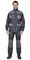 Куртка "СИРИУС-Двин" т.серый со ср.серым и голубой отделкой пл. 275 г/кв.м - фото 66910
