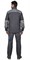 Куртка "СИРИУС-Двин" т.серый со ср.серым и голубой отделкой пл. 275 г/кв.м - фото 66911