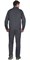 Костюм "СИРИУС-ФАВОРИТ-РОСС" куртка, брюки темно-серый со светло-серым и красным - фото 66956