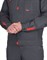 Куртка "СИРИУС-ФАВОРИТ-РОСС" темно-серая со светло-серым и красным - фото 66975