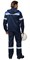 Костюм "СИРИУС-ТИТАН-РОСС" куртка, п/к синий с васильковым и СОП - фото 66988