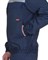 Костюм "СИРИУС-МАСТЕР-РОСС" куртка короткая, брюки темно-синий с васильковым - фото 67061