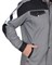 Куртка "СИРИУС-Пекин" серый с черным пл. 280 г/кв.м - фото 67193