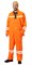 Костюм "Производственник-Д": куртка, п/комб. оранжевый с СОП р.112-116/182-188 (распродажа) - фото 67420