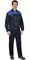 Костюм "СИРИУС-ФАВОРИТ" куртка, брюки т.синий с васильковым и лимонным - фото 67438