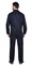 Костюм "СИРИУС-ФАВОРИТ" куртка, брюки т.синий с васильковым и лимонным - фото 67439