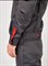 Костюм мужской рабочий "Фаворит" летний куртка, брючный серый со светло-серым - фото 67618
