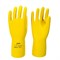 Перчатки КЩС латексные Scaffa Луч К50Щ50 Cem L40 для защиты от химических воздействий желтые - фото 67735