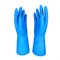 Перчатки КЩС нитриловые Scaffa Практик К80Щ50 Cem N38 для защиты от химических воздействий синие - фото 67753