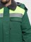 Куртка зимняя Бригада NEW (тк.Смесовая,210), зеленый/лимонный - фото 67959